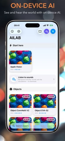 AI Lab app screenshot