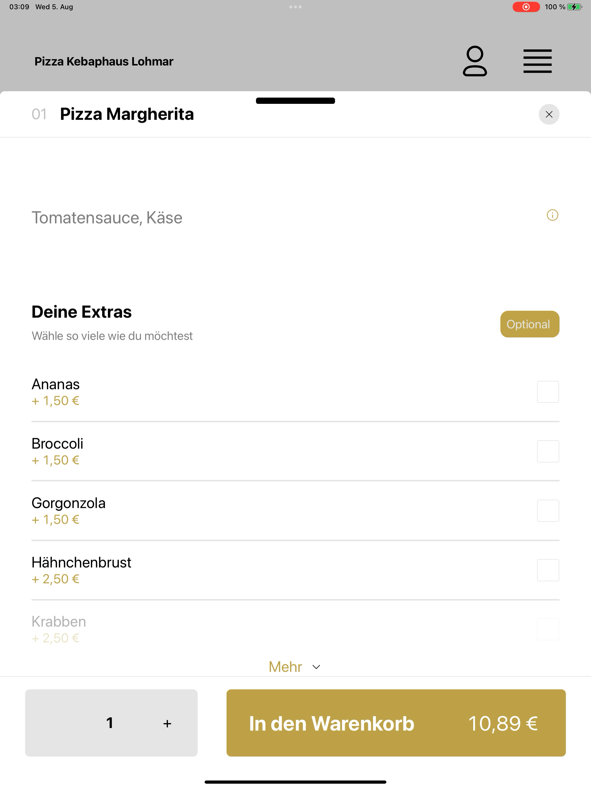 Pizza Kebaphaus Lohmar screenshot 16