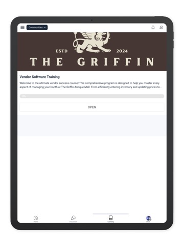 The Griffin Mall iPad screenshot