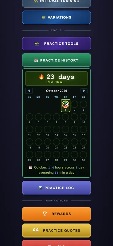 Accelerating Metronome screenshot 5 of 10