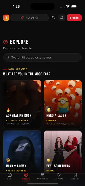 VibeCast: What to Watch screenshot 4
