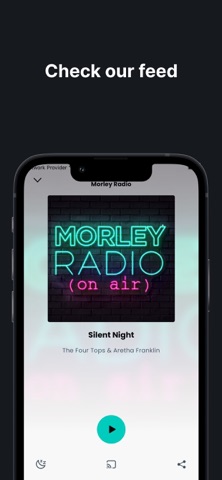 Morley Radio app screenshot 2