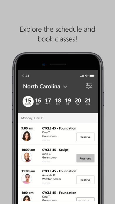 RideUnited Studios iPhone screenshot 3 - Health & Fitness app