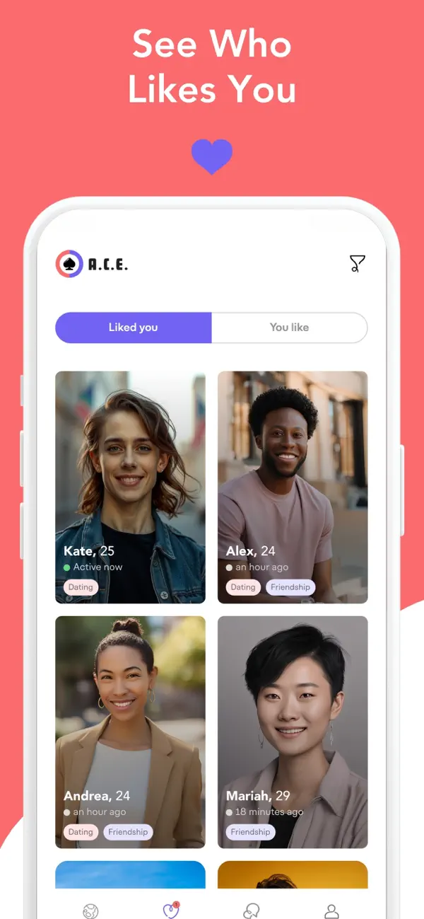 #6. A.C.E. - Ace Dating & Friends (iOS) Podle: ACE HERO GLOBAL PTE. LTD.
