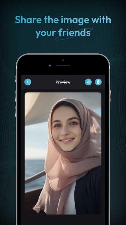 AI Hijab Woman Photo Making screenshot-3