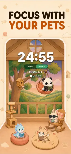Focus Pet: Study Timer screenshot 1
