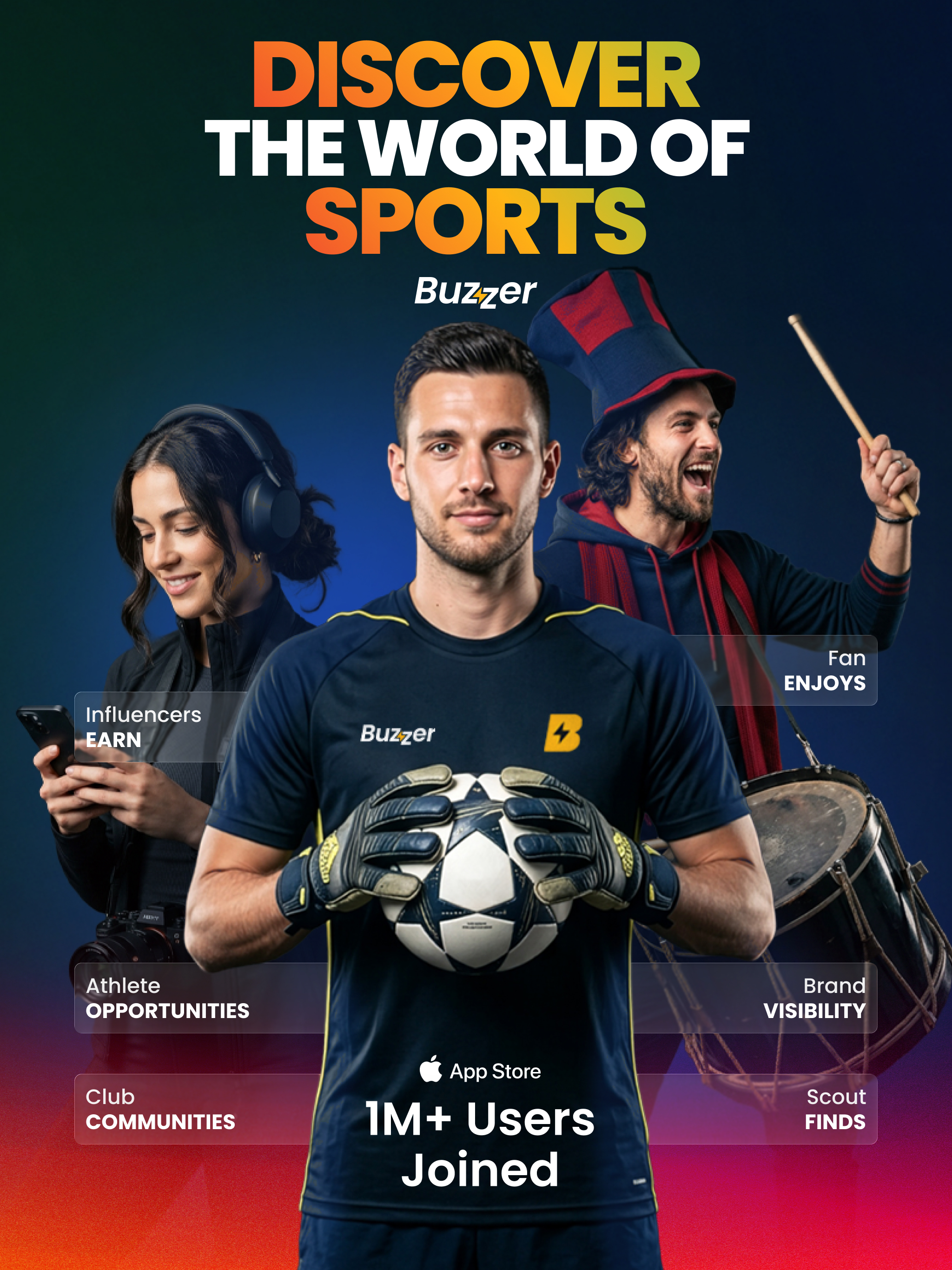 Buzzer: Sports Community screenshot 9