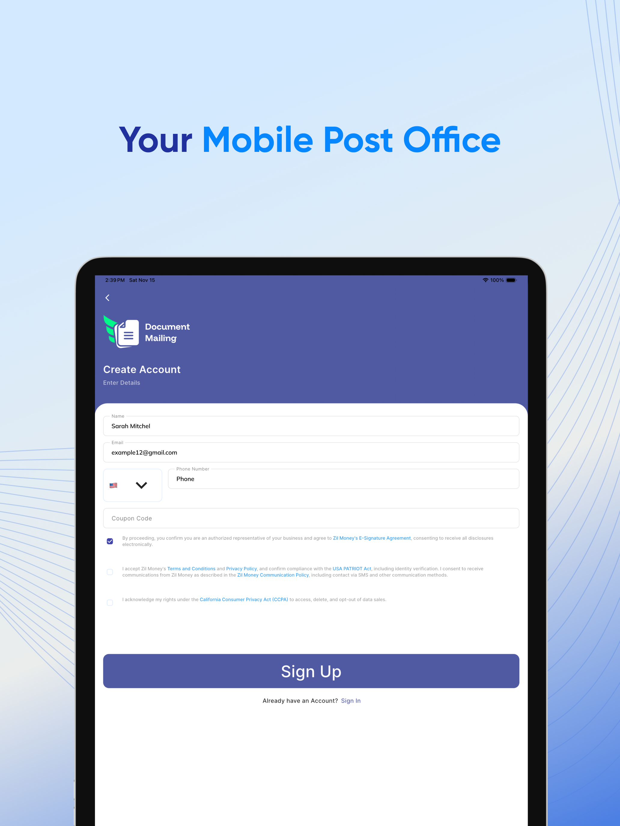 Document Mail