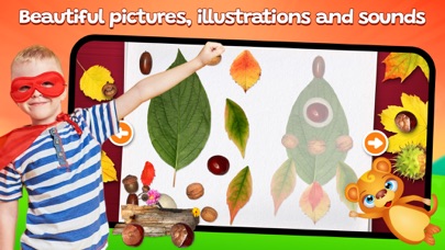 123 Kids Fun Leaves: Art Game Screenshot