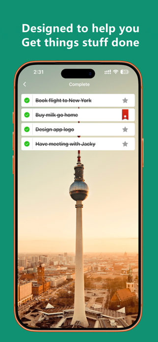 Starlist-To-Do List & Reminder Screenshot 2 of 5