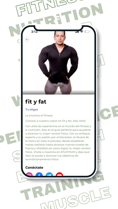 fit y fat training Screenshot