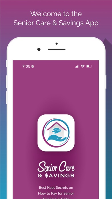 Senior Care & $avings screenshot