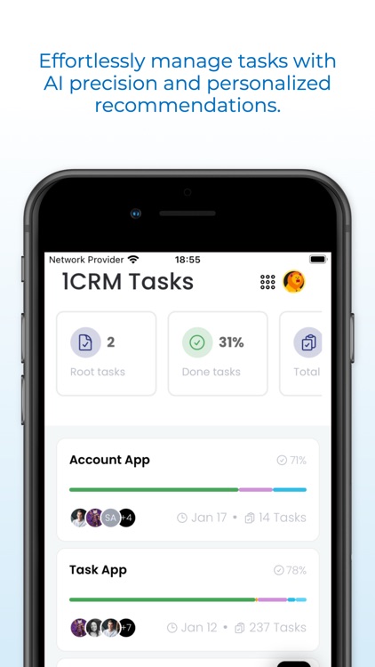 1CRM Tasks screenshot-4