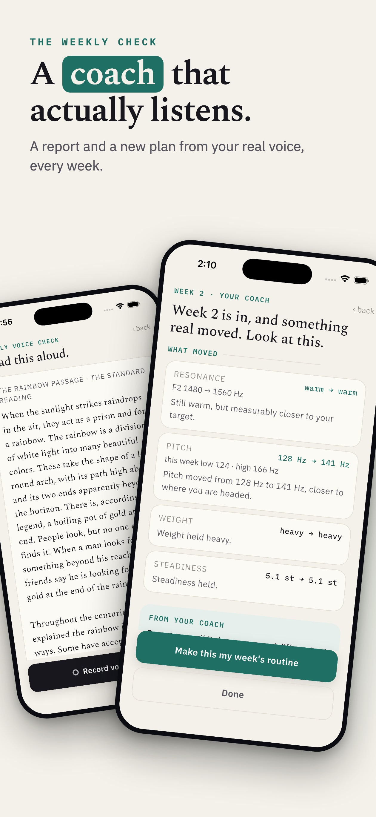 Juni: Voice Training screenshot 8