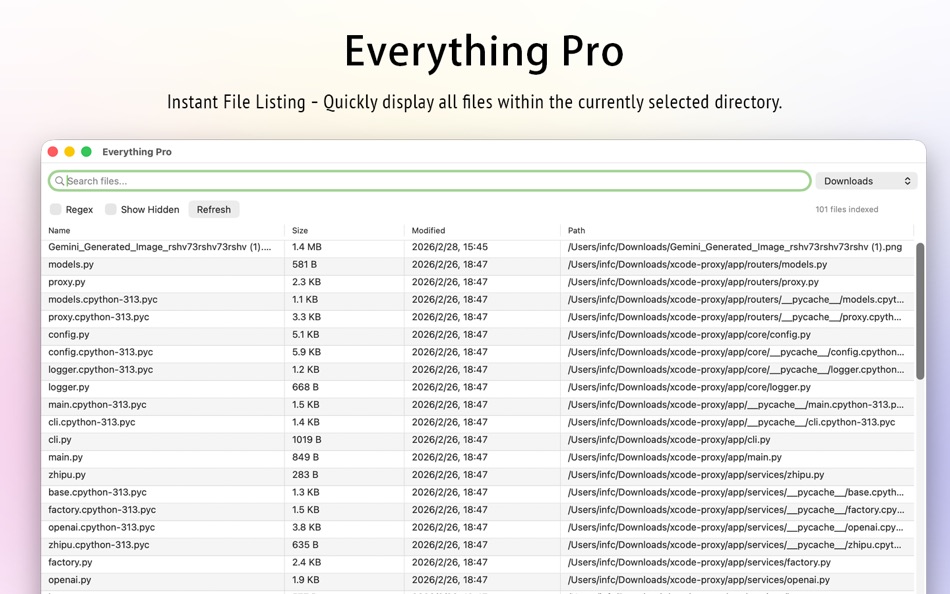 #3. Everything Pro (macOS) Podle: 方成 印