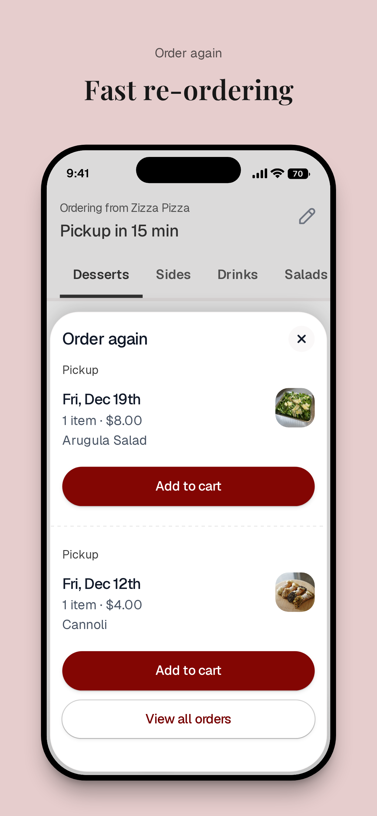 Zizza Pizza To Go screenshot 4