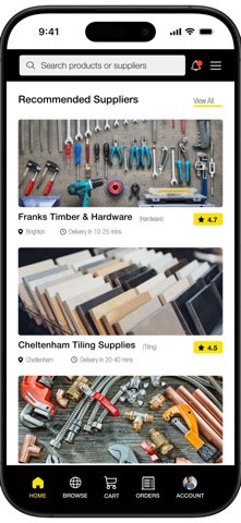Supplies On Site screenshot