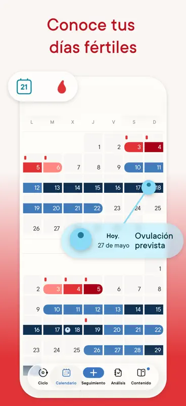 Clue Calendario Menstrual screenshot 5 of 9