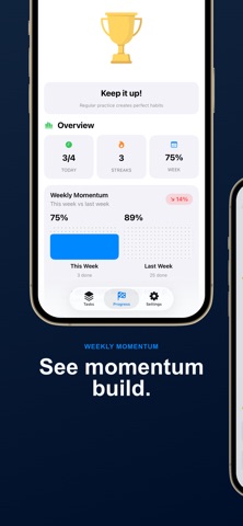 Momenti - Goals Tracker PRO iPhone screenshot