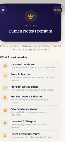 BlueNotess: AI Notes & PDF Screenshot 5 of 5