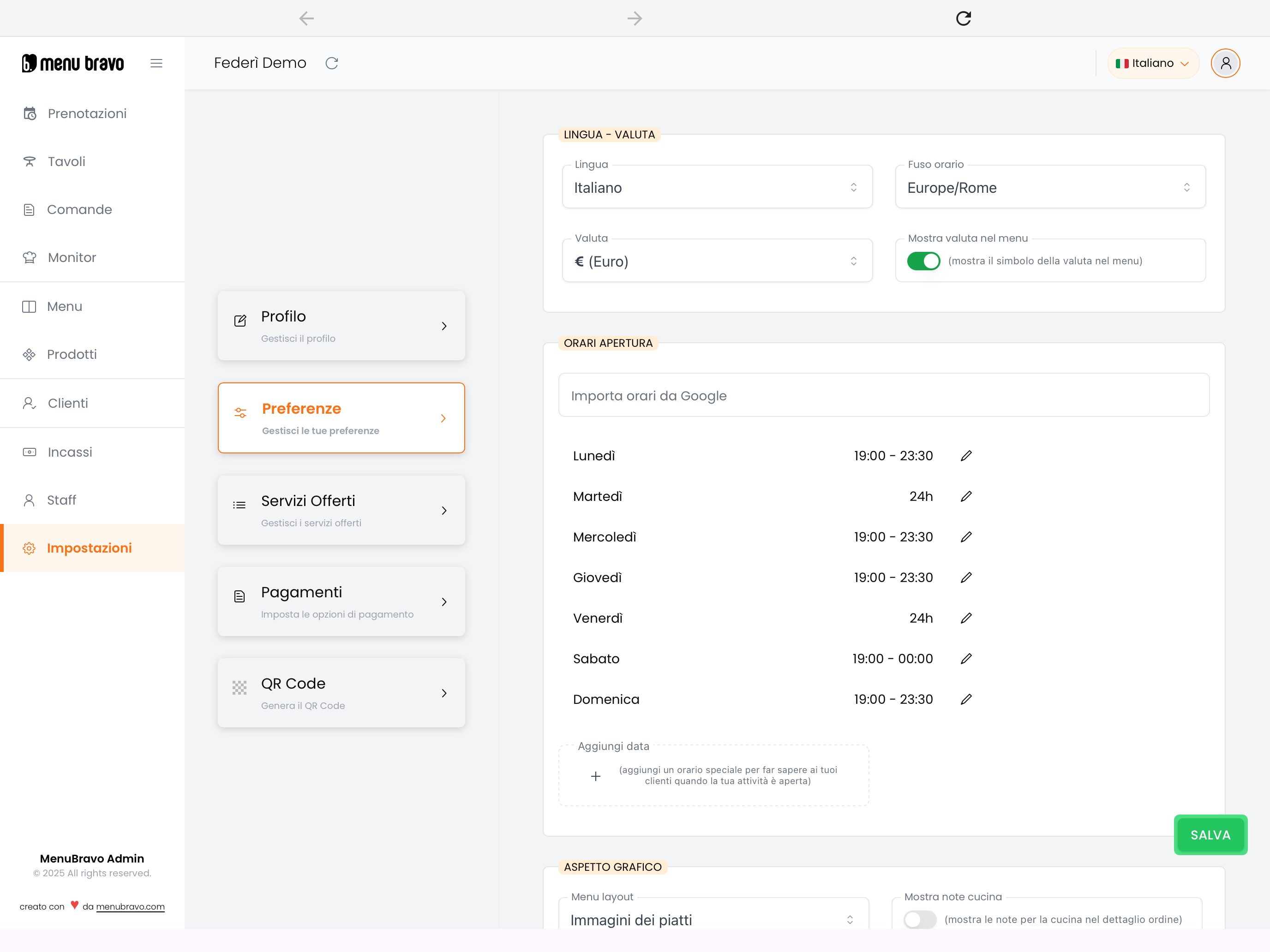 MenuBravo Back-Office screenshot 10