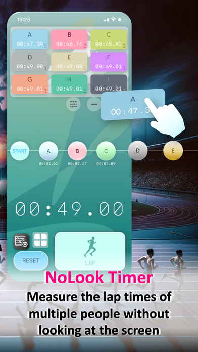 Multi-Timer; Stopwatch & Timer Screenshot