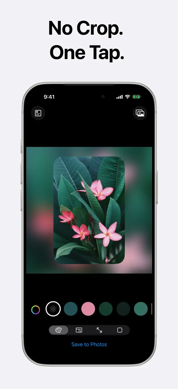 Screenshot #1 pour White Border