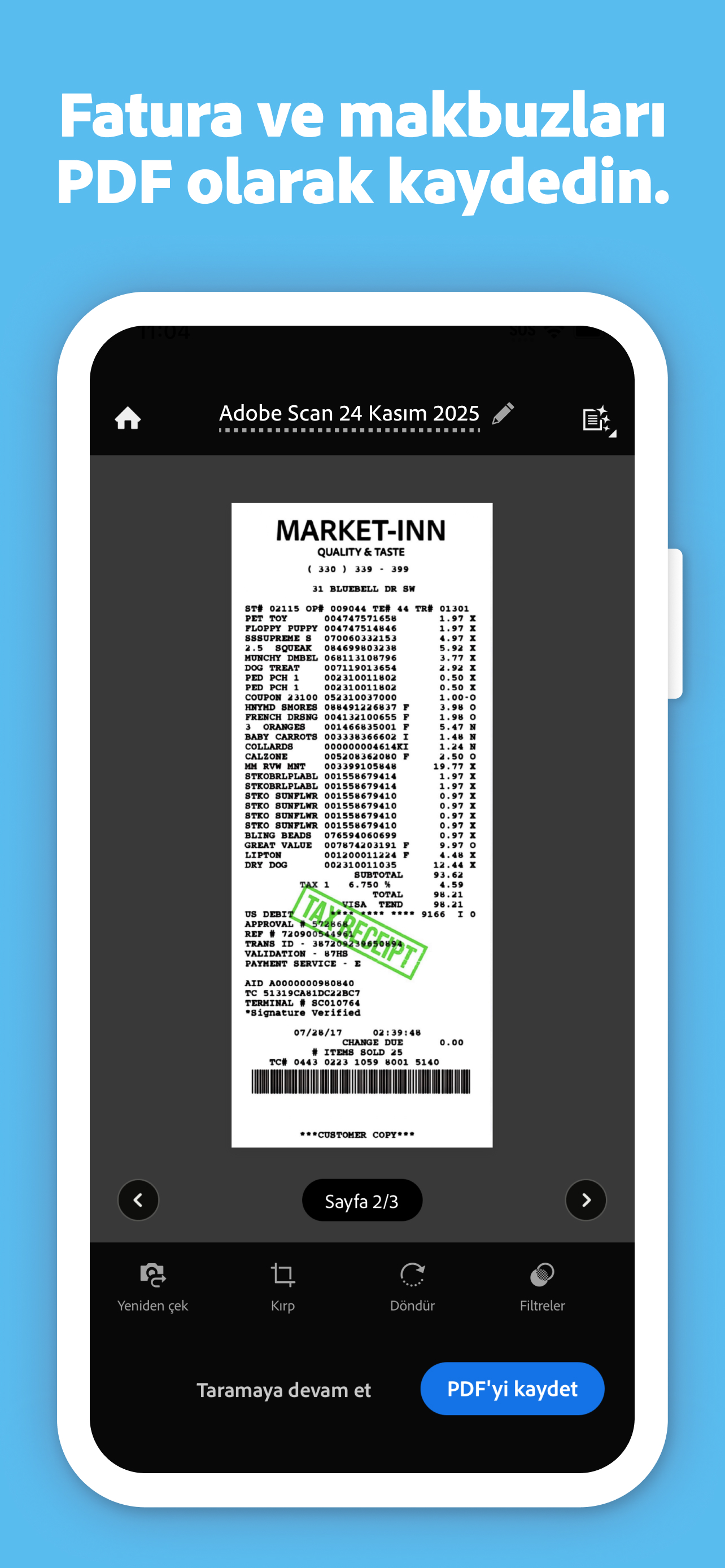 Adobe Scan: PDF & OCR Scanner