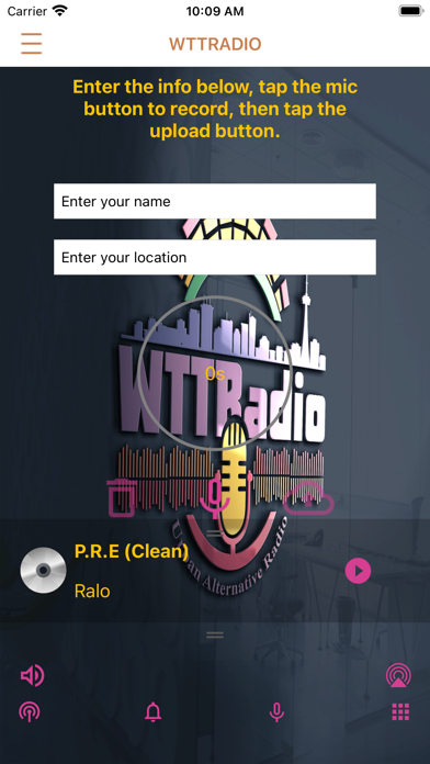 WTTRADIO iPhone screenshot 4 - Entertainment app