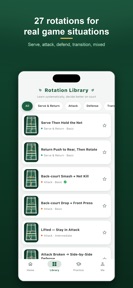Badminton Rotation screenshot