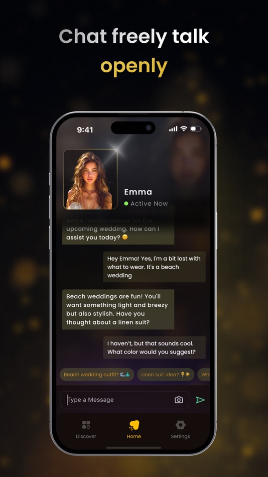 #4. Chat with AI Friend - Chatbot (iOS) Podle: Goldlab Applications Yazilim Bilişim Anonim Şirketi