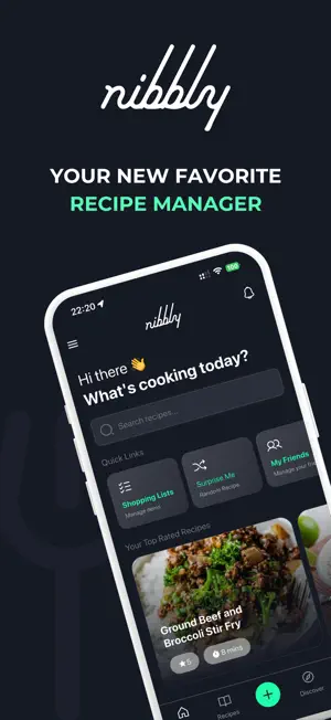 Recipe Manager - Nibbly screenshot 1