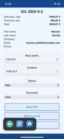 Entity CashTrack screenshot