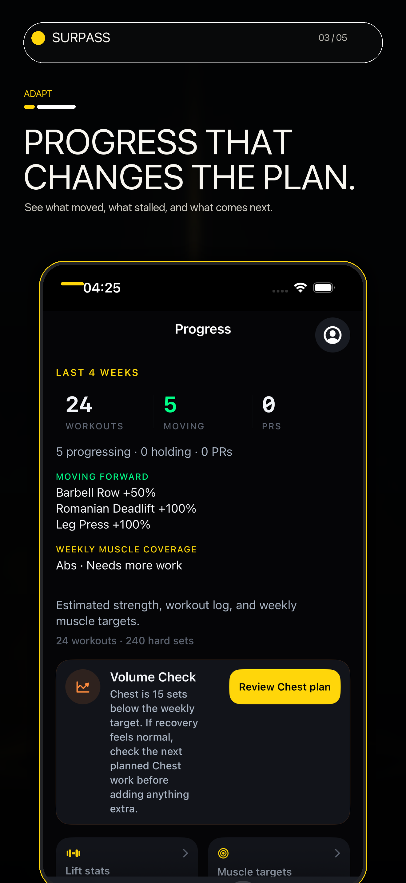 Surpass: Strength Training screenshot 3