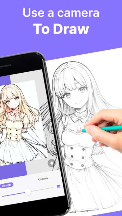 AR Drawing: Tracing Paper Screenshot