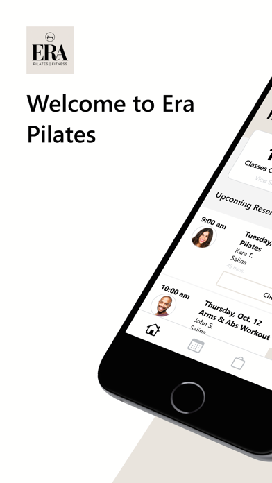 Era Pilates iPhone screenshot 1 - Health & Fitness app