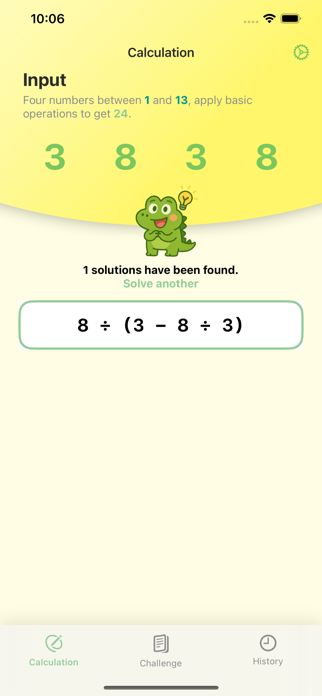 Croc 24 - Math Game Screenshot 2 of 8