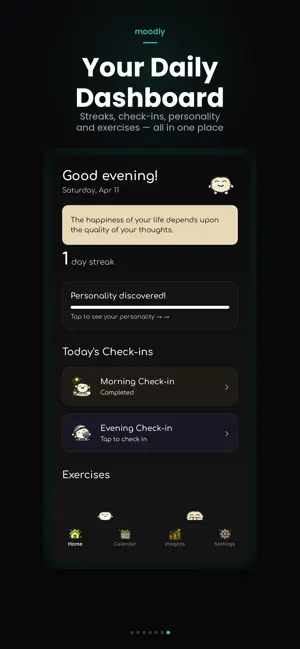 Moodly: Mood Journal screenshot 2
