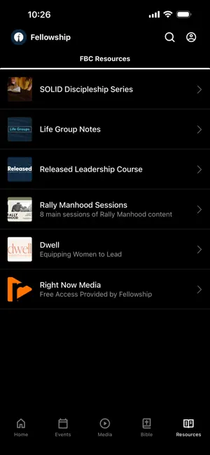 Fellowship. Bible. Church. screenshot 4