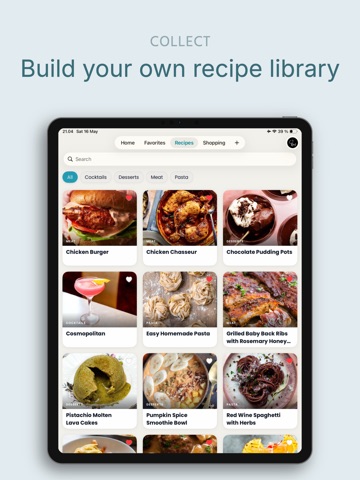 Cook It! - Recipe Collection iPad screenshot