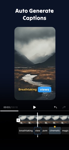 AI Caption: Subtitle Generator Screenshot 2 of 7