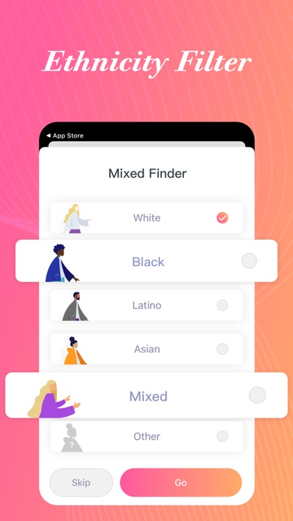 Interracial Date, Match: Mixed