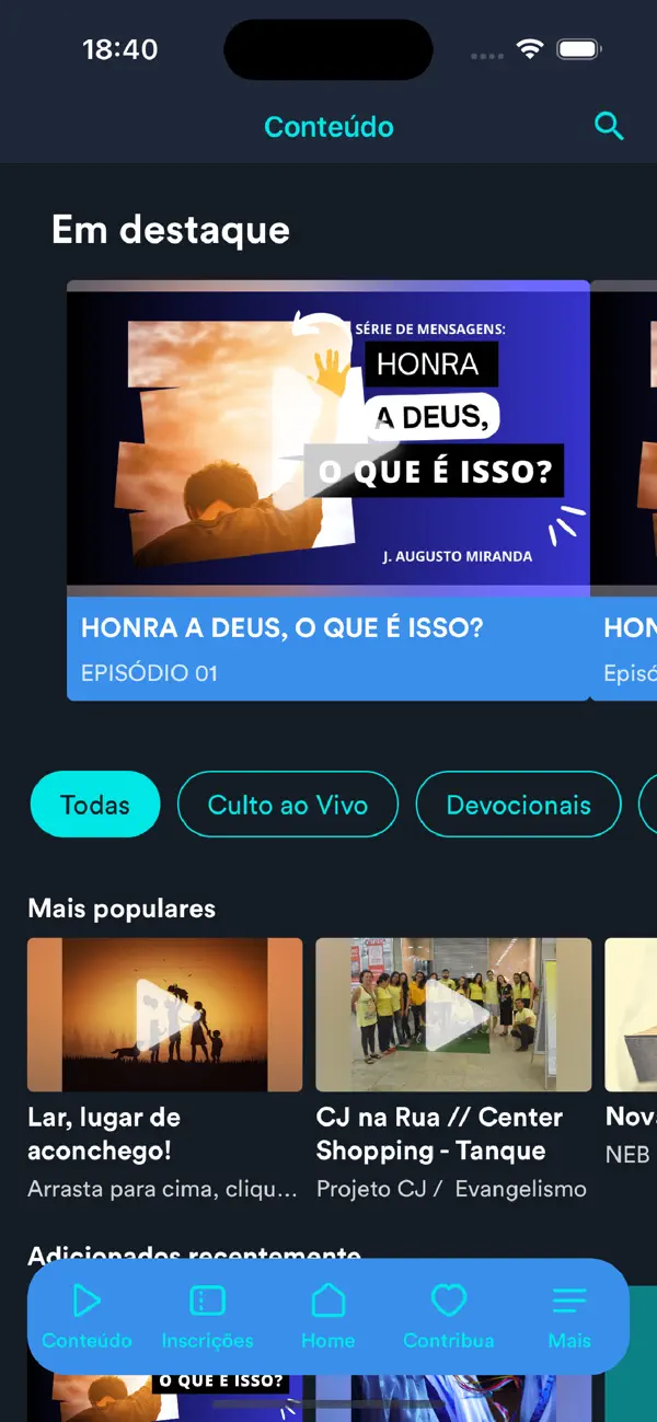 Screenshot #2 pour Igreja Batista Mundial