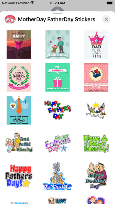 Mother's & Father Day Stickers Screenshot