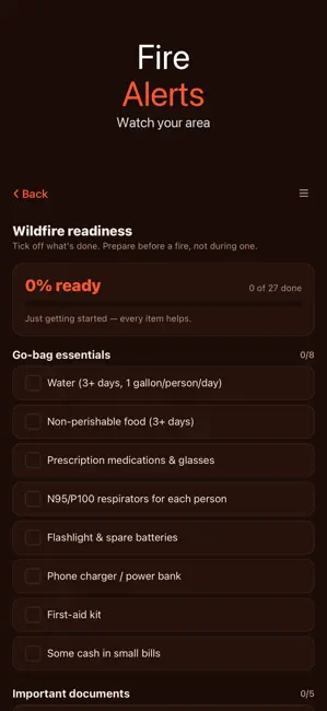 Wildfire & Smoke Map iPhone screenshot 3