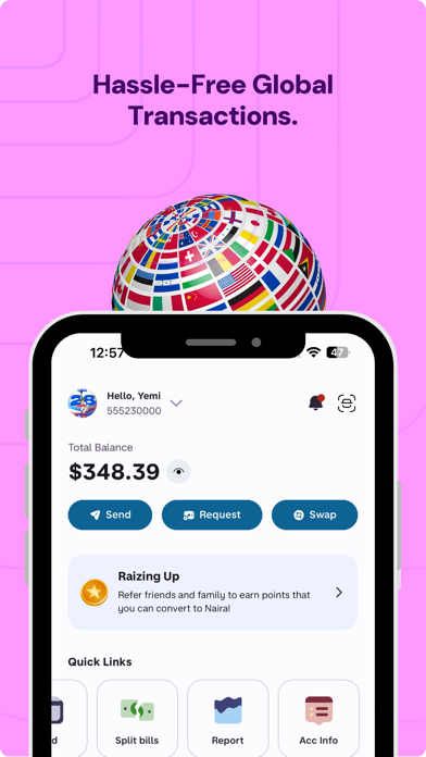 Raiz App Screenshot