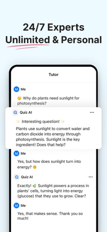 Quiz AI: Homework Math Helper Screenshot 3 of 4