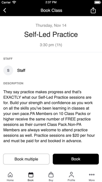 Pole Athletica Screenshot