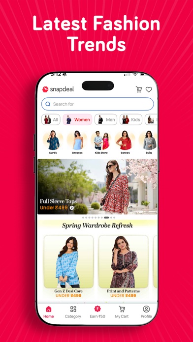 Screenshot #2 pour Snapdeal Trendy Budget Fashion