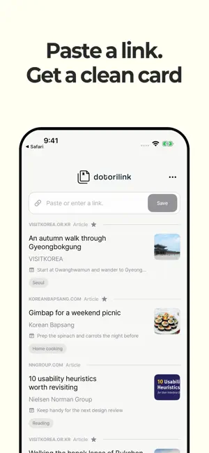 Dotorilink: Link Saver screenshot 3